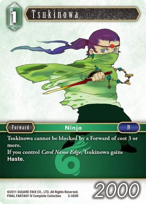 Image for Tsukinowa (Opus III) (3-060R) - Final Fantasy TCG