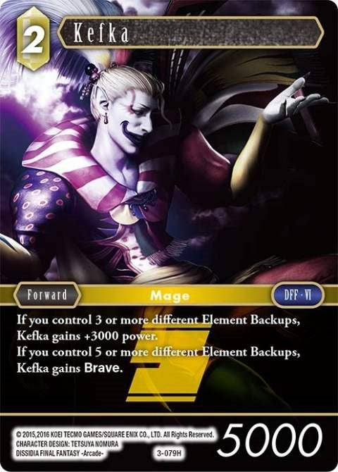 Image for Kefka (Opus III) (3-079H) - Final Fantasy TCG