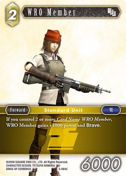 Image for WRO Member (3-084C) (Opus III) (3-084C) - Final Fantasy TCG