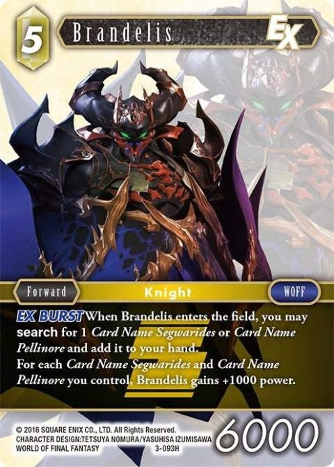 Image for Brandelis EX (Opus III) (3-093H) - Final Fantasy TCG