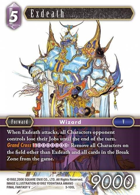 Image for Exdeath (Opus III) (3-100L) - Final Fantasy TCG