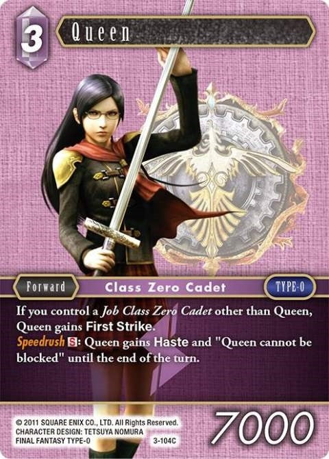 Image for Queen (Opus III) (3-104C) - Final Fantasy TCG