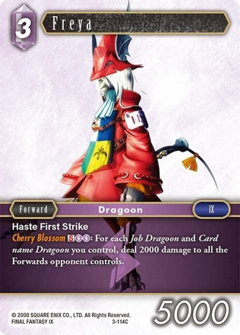 Image for Freya (Opus III) (3-114C) - Final Fantasy TCG