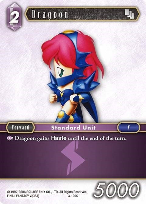 Image for Dragoon (Opus III) (3-120C) - Final Fantasy TCG
