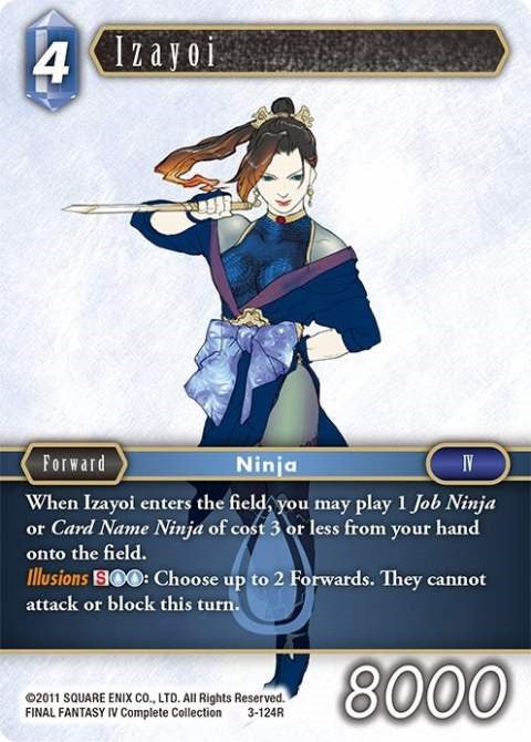 Image for Izayoi (Opus III) (3-124R) - Final Fantasy TCG