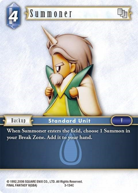 Image for Summoner (3-134C) (Opus III) (3-134C) - Final Fantasy TCG