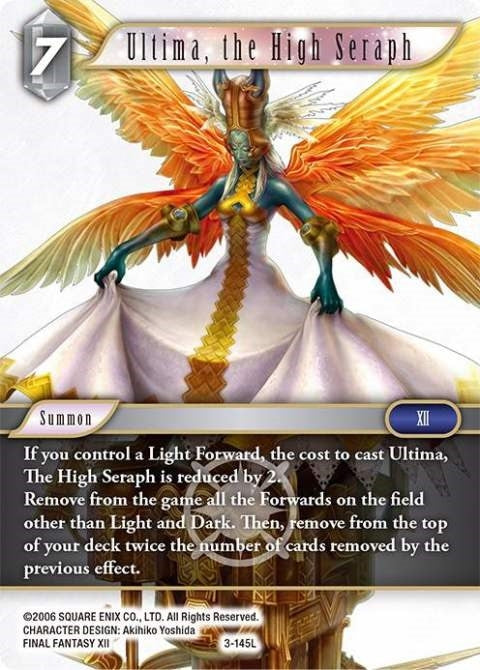 Image for Ultima, the High Seraph (Opus III) (3-145L) - Final Fantasy TCG