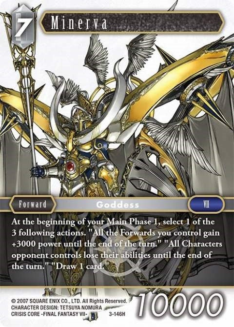 Image for Minerva (Opus III) (3-146H) - Final Fantasy TCG