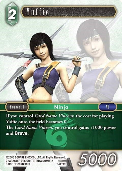 Image for Yuffie (Opus III) (3-069C) - Final Fantasy TCG