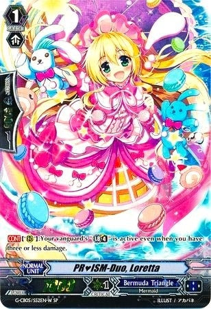 Image for PRISM-Duo, Loretta (White - SP) (G-CB05: Prismatic Divas) (G-CB05/S52EN W) - Cardfight Vanguard
