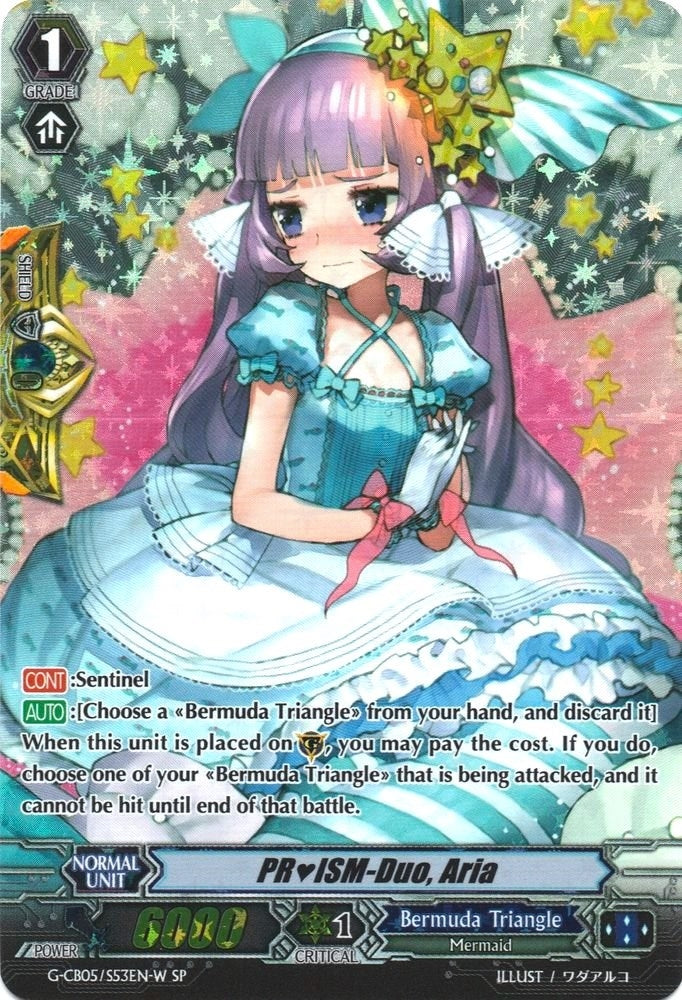 Image for PRISM-Duo, Aria (White - SP) (G-CB05: Prismatic Divas) (G-CB05/S53EN W) - Cardfight Vanguard