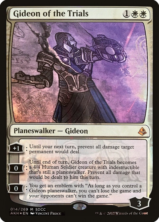 Image for Gideon of the Trials (SDCC 2017 Exclusive) (Media Promos) (14) - Magic: The Gathering