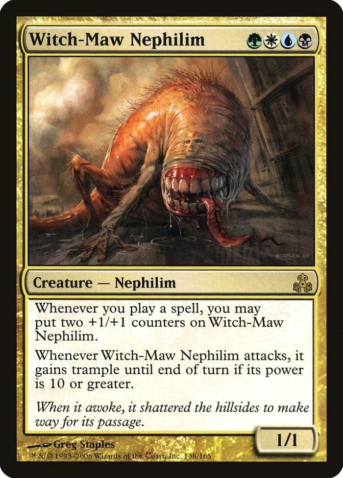 Image for Witch-Maw Nephilim (Guildpact) (138) - Magic: The Gathering
