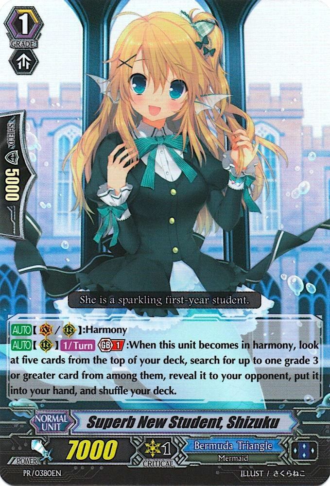 Image for Superb New Student, Shizuku (Promo Cards) (PR/0380EN) - Cardfight Vanguard