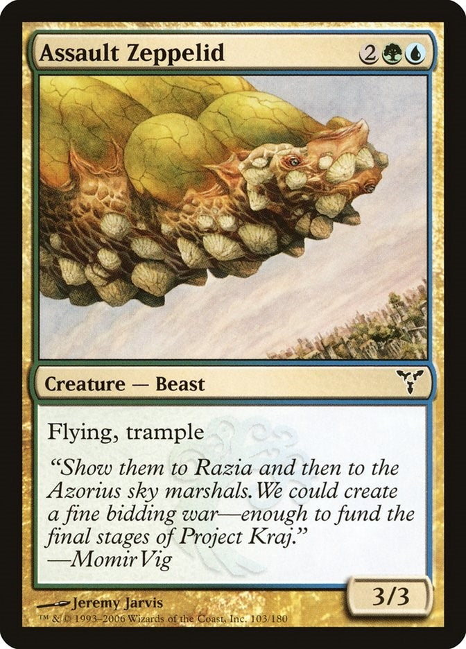 Image for Assault Zeppelid (Dissension) (103) - Magic: The Gathering