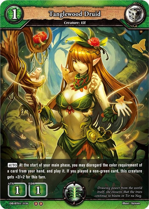 Image for Tanglewood Druid (Rally to War) (DB-BT01/036) - Dragoborne