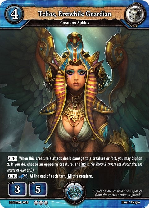 Image for Telios, Erstwhile Guardian (Rally to War) (DB-BT01/052) - Dragoborne