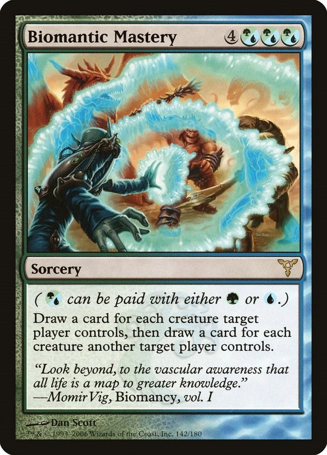 Image for Biomantic Mastery (Dissension) (142) - Magic: The Gathering