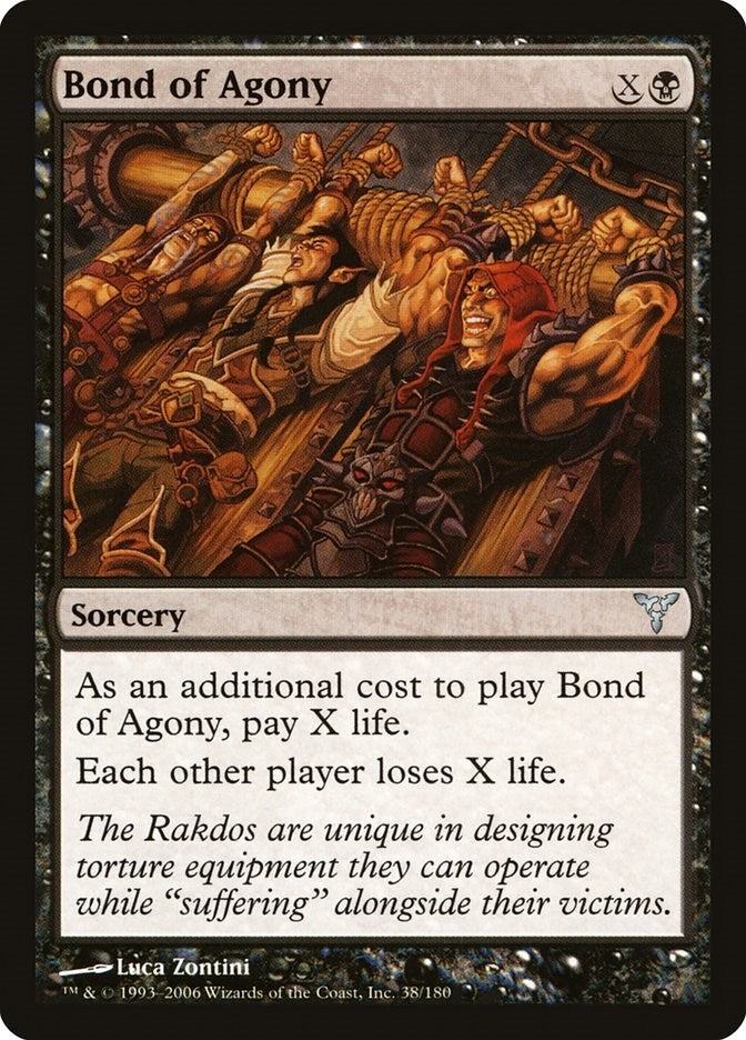 Image for Bond of Agony (Dissension) (38) - Magic: The Gathering