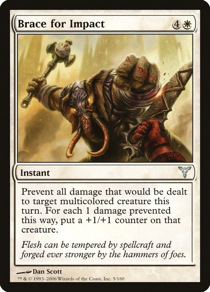 Image for Brace for Impact (Dissension) (5) - Magic: The Gathering