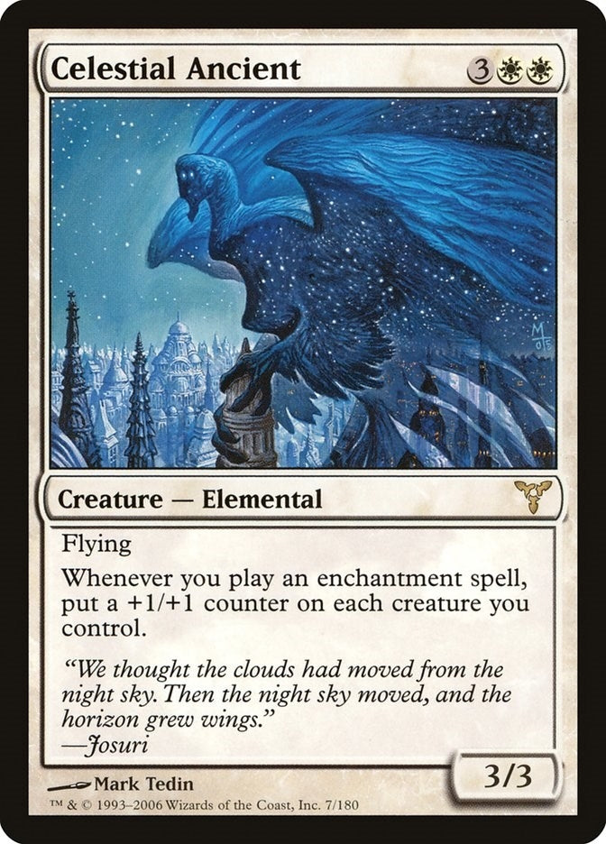 Image for Celestial Ancient (Dissension) (7) - Magic: The Gathering