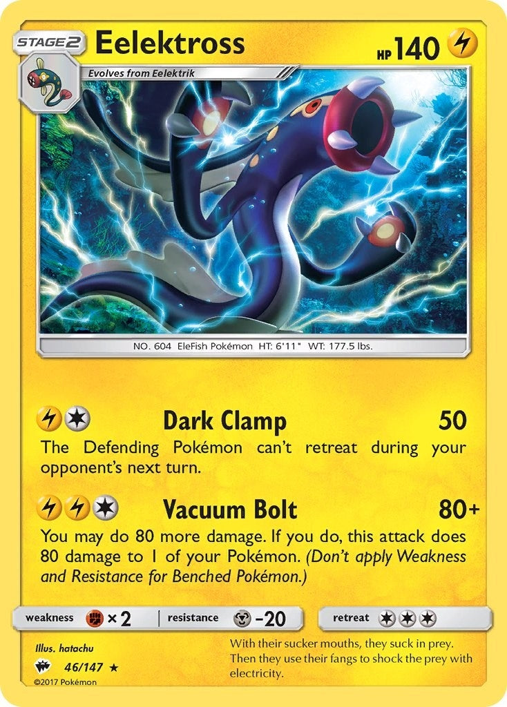 Image for Eelektross (SM - Burning Shadows) (46/147) - Pokemon