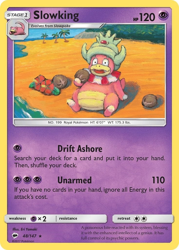Image for Slowking (SM - Burning Shadows) (48/147) - Pokemon
