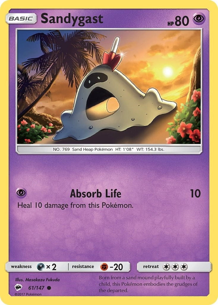 Image for Sandygast (SM - Burning Shadows) (61/147) - Pokemon