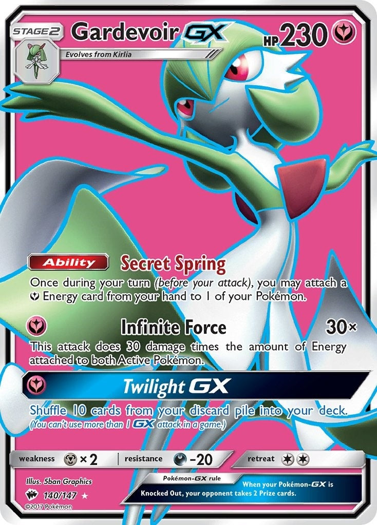 Image for Gardevoir GX (Full Art) (SM - Burning Shadows) (140/147) - Pokemon