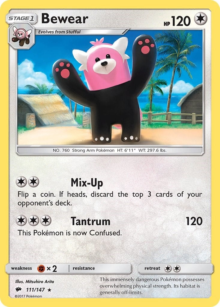 Image for Bewear (SM - Burning Shadows) (111/147) - Pokemon