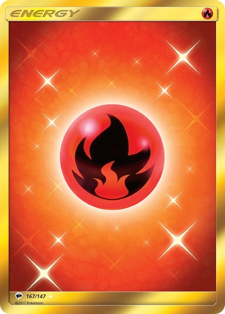Image for Fire Energy (Secret) (SM - Burning Shadows) (167/147) - Pokemon