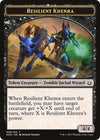 Image for Resilient Khenra // Zombie Double-Sided Token (Hour of Devastation) (6 // 20) - Magic: The Gathering