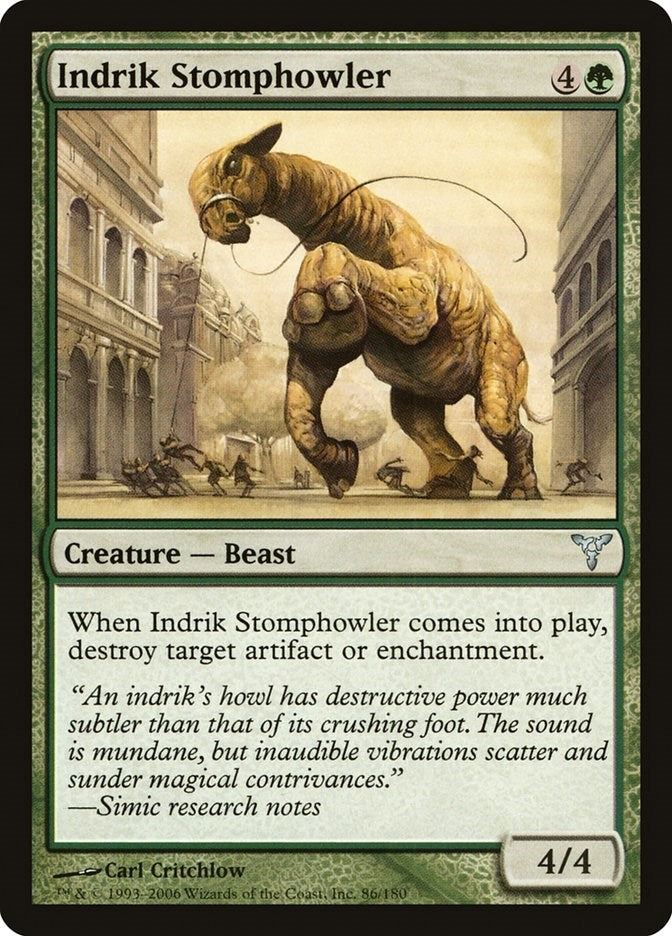 Image for Indrik Stomphowler (Dissension) (86) - Magic: The Gathering