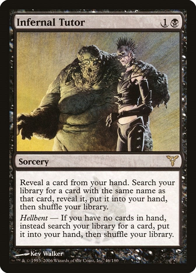 Image for Infernal Tutor (Dissension) (46) - Magic: The Gathering