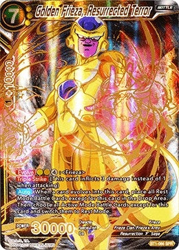 Image for Golden Frieza, Resurrected Terror (SPR) (Galactic Battle) (BT1-086) - Dragon Ball Super: Masters
