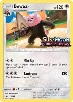 Image for Bewear - SM49 (Prerelease) [Staff] (SM Promos) (SM49) - Pokemon
