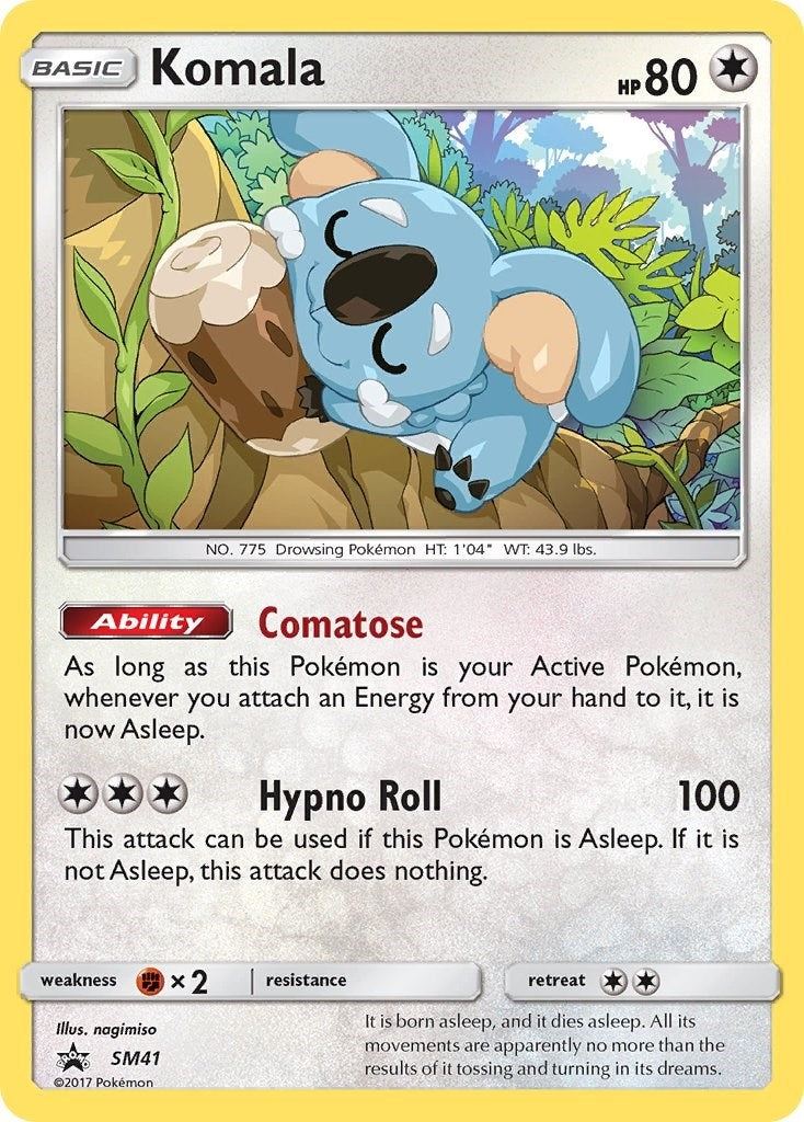 Image for Komala - SM41 (SM Promos) (SM41) - Pokemon