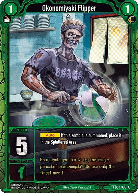 Image for Okonomiyaki Flipper (Zombie World Order TCG - Set 1) (4) - Zombie World Order TCG
