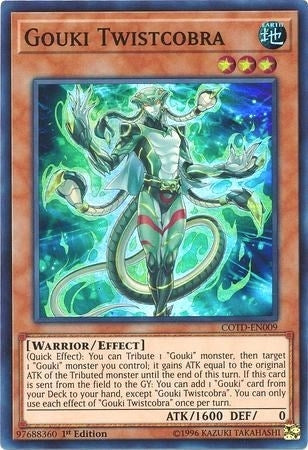Image for Gouki Twistcobra (Code of the Duelist) (COTD-EN009) - YuGiOh