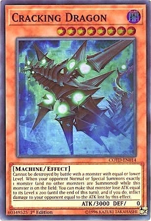 Image for Cracking Dragon (Code of the Duelist) (COTD-EN014) - YuGiOh