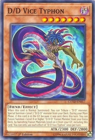Image for D/D Vice Typhon (Code of the Duelist) (COTD-EN017) - YuGiOh