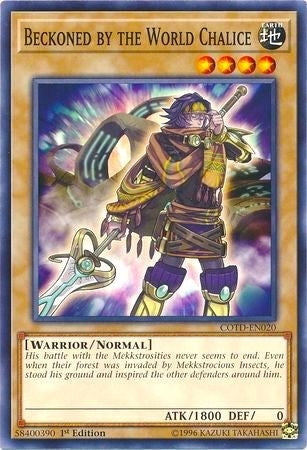 Image for Beckoned by the World Chalice (Code of the Duelist) (COTD-EN020) - YuGiOh