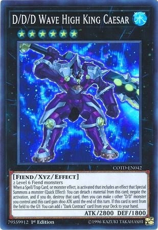 Image for D/D/D Wave High King Caesar (Code of the Duelist) (COTD-EN042) - YuGiOh