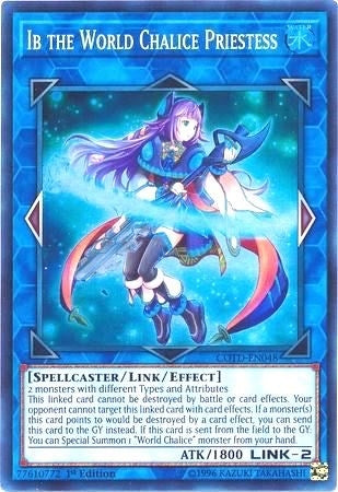 Image for Ib the World Chalice Priestess (Code of the Duelist) (COTD-EN048) - YuGiOh