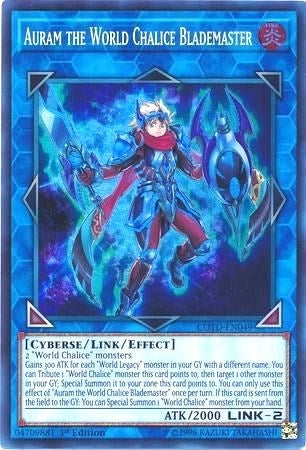 Image for Auram the World Chalice Blademaster (Code of the Duelist) (COTD-EN049) - YuGiOh