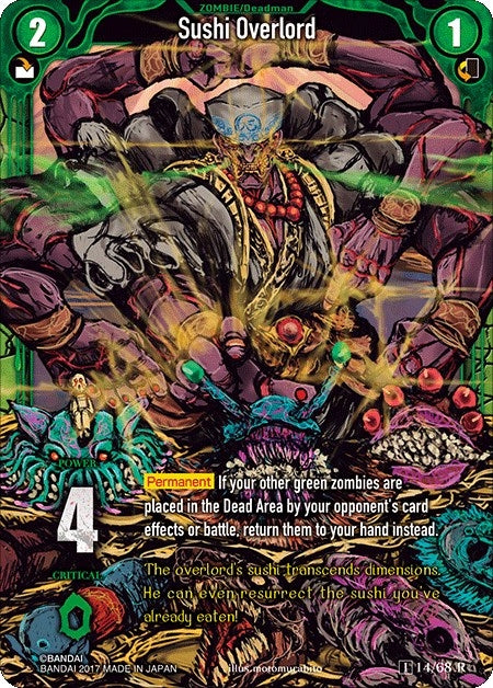 Image for Sushi Overlord (Foil) (Zombie World Order TCG - Set 1) (14) - Zombie World Order TCG