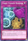 Image for Three Strikes Barrier (Code of the Duelist) (COTD-EN067) - YuGiOh
