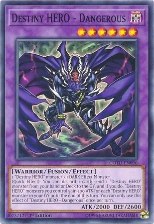 Image for Destiny HERO - Dangerous (Code of the Duelist) (COTD-EN096) - YuGiOh