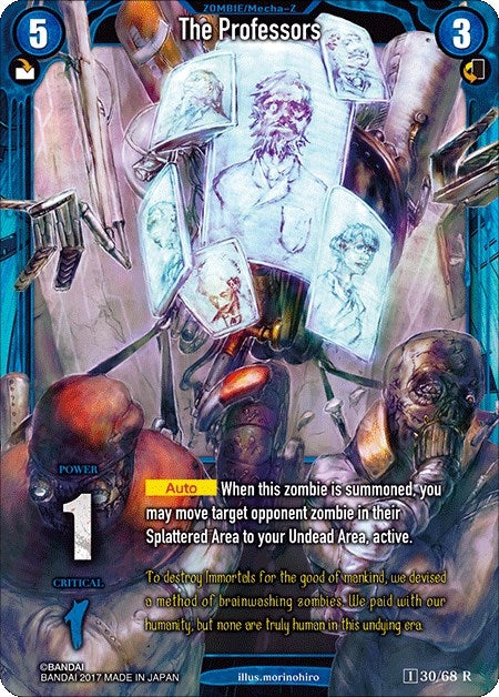 Image for The Professors (Foil) (Zombie World Order TCG - Set 1) (30) - Zombie World Order TCG