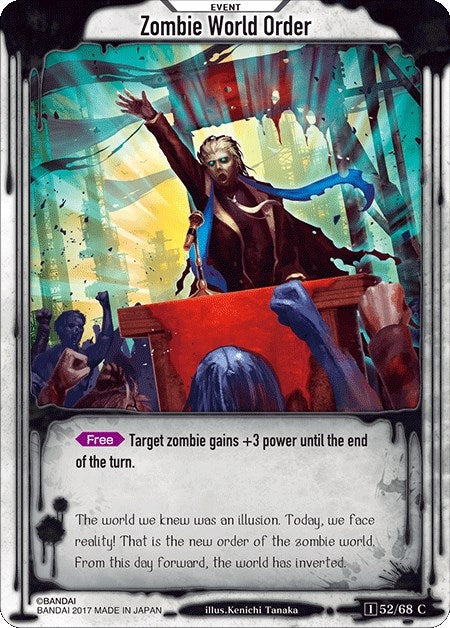 Image for Zombie World Order (Zombie World Order TCG - Set 1) (52) - Zombie World Order TCG
